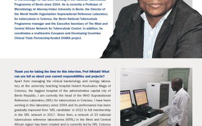 Une présentation du projet TB-Lab dans le journal de l’ASLM (African Society for Laboratory Medecine)